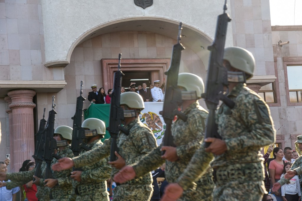 PRESIDE ALCALDE DESFILE CONMEMORATIVO AL 113 ANIVERSARIO DE LA REVOLUCIÓN&nbsp;MEXICANA