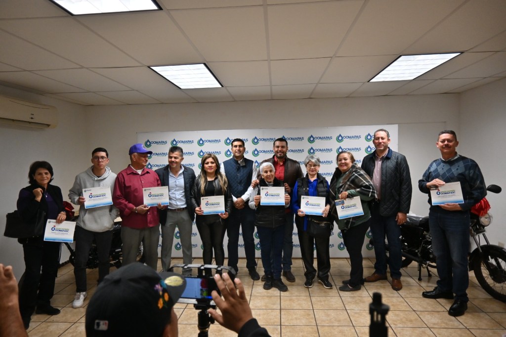 GANAN PAGANDO SU RECIBO DE AGUA USUARIOS CUMPLIDOS DEL OOMAPAS DE&nbsp;CAJEME