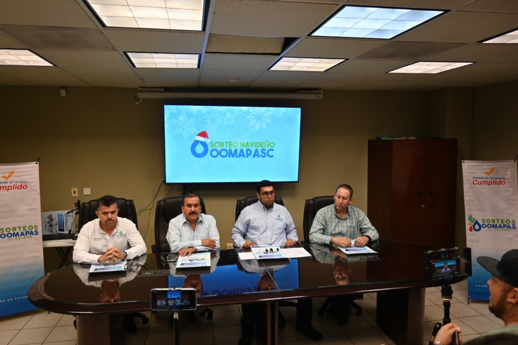 FABULOSOS PREMIOS PARA USUARIOS CUMPLIDOS DEL OOMAPAS DE CAJEME EN EL SORTEO DE&nbsp;NAVIDAD