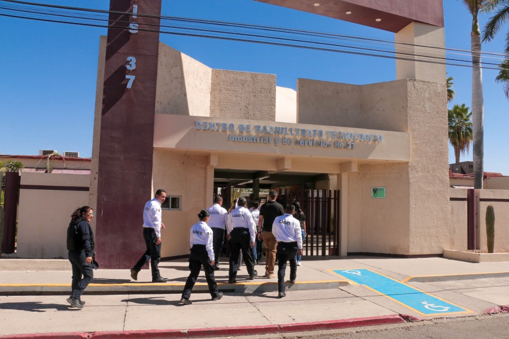 IMPLEMENTA SSPM PROGRAMA «REVISIÓN MOCHILA» EN EL CBTIS&nbsp;37