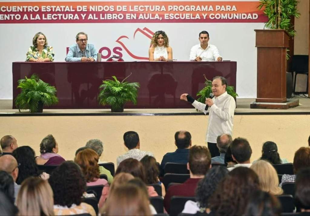 INAUGURA GOBERNADOR DURAZO ENCUENTRO ESTATAL DE NIDOS DE&nbsp;LECTURA