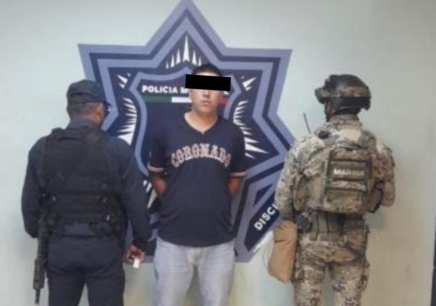 DETIENE SSPM A PELIGROSO SUJETO EN EL VALLE DEL YAQUI