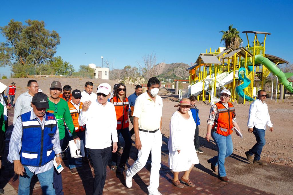 Supervisa Gobernador Durazo avance del 60% de rehabilitación de La&nbsp;Sauceda