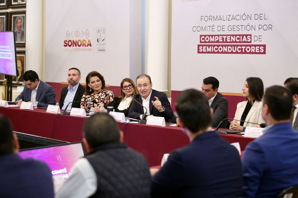 Gobernador Durazo posiciona a Sonora como el primer estado certificado en la producción de&nbsp;semiconductores