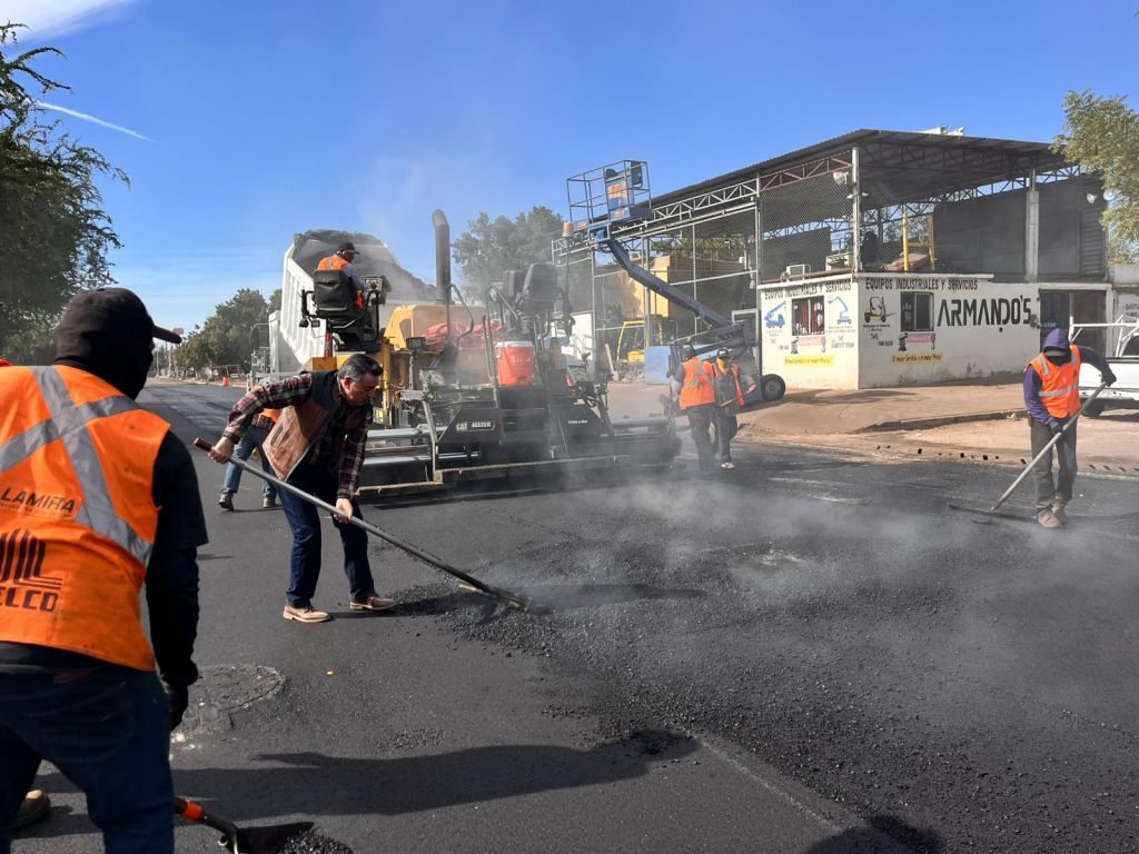 FORTALECE JAVIER LAMARQUE AVANCES EN OBRAS DE VIALIDADES Y POZOS EN&nbsp;CAJEME
