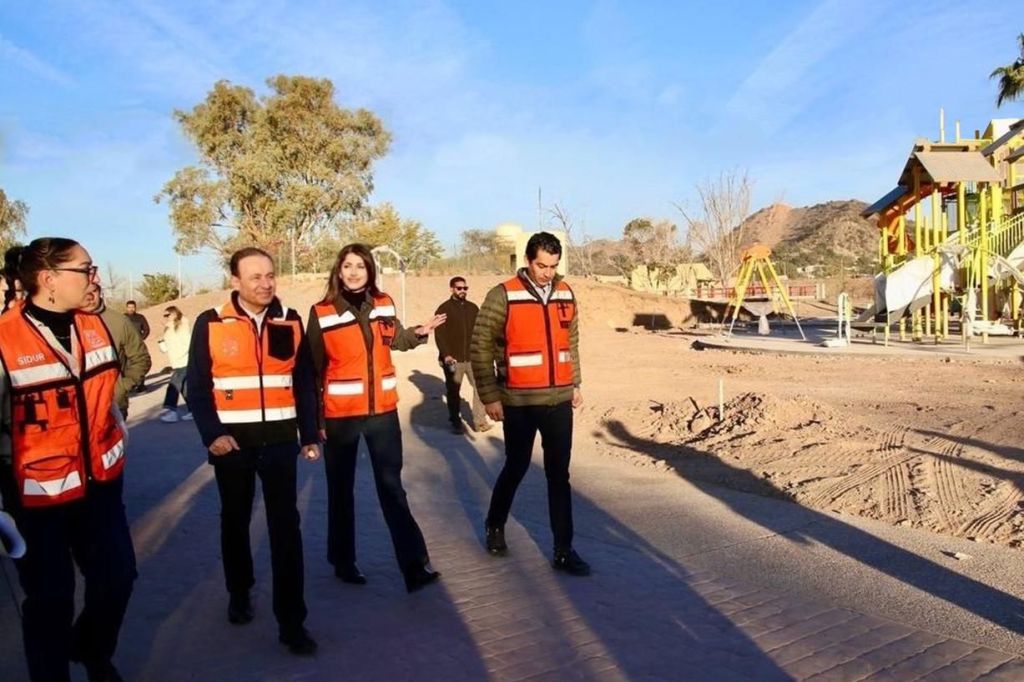 Gobernador Durazo supervisa rescate histórico de La Sauceda; se realiza remodelación total del&nbsp;parque