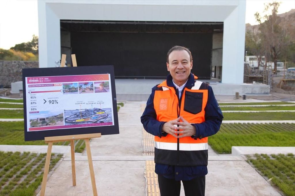 Gobernador Durazo rescata espacios de tradición con rehabilitación de kiosco de La&nbsp;Sauceda