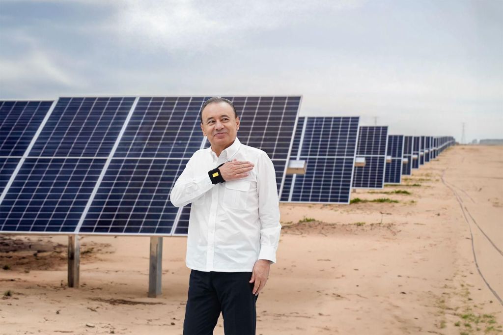Logra Gobernador Durazo incrementar plantas fotovoltaicas en Peñasco con respaldo de Presidenta&nbsp;Sheinbaum