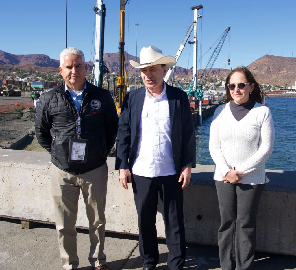 Con Plan Sonora, Gobernador Durazo atrae interés de naviera danesa para invertir en el Puerto de Guaymas
