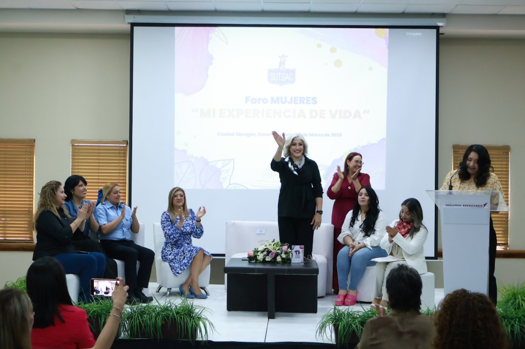 REALIZAN EN EL MUNICIPIO DE CAJEME FORO MUJERES “MI EXPERIENCIA DE&nbsp;VIDA”