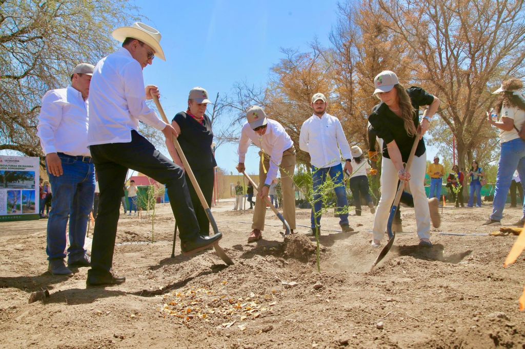 Gobernador Durazo acelera segunda etapa de rescate de La Sauceda junto al sector&nbsp;empresarial