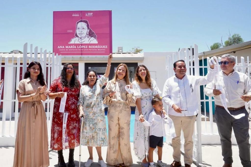 Gobernador Durazo y presidenta de DIF Sonora, Rocío Chávez, benefician a adultos mayores con el primer centro de asistencia&nbsp;pública