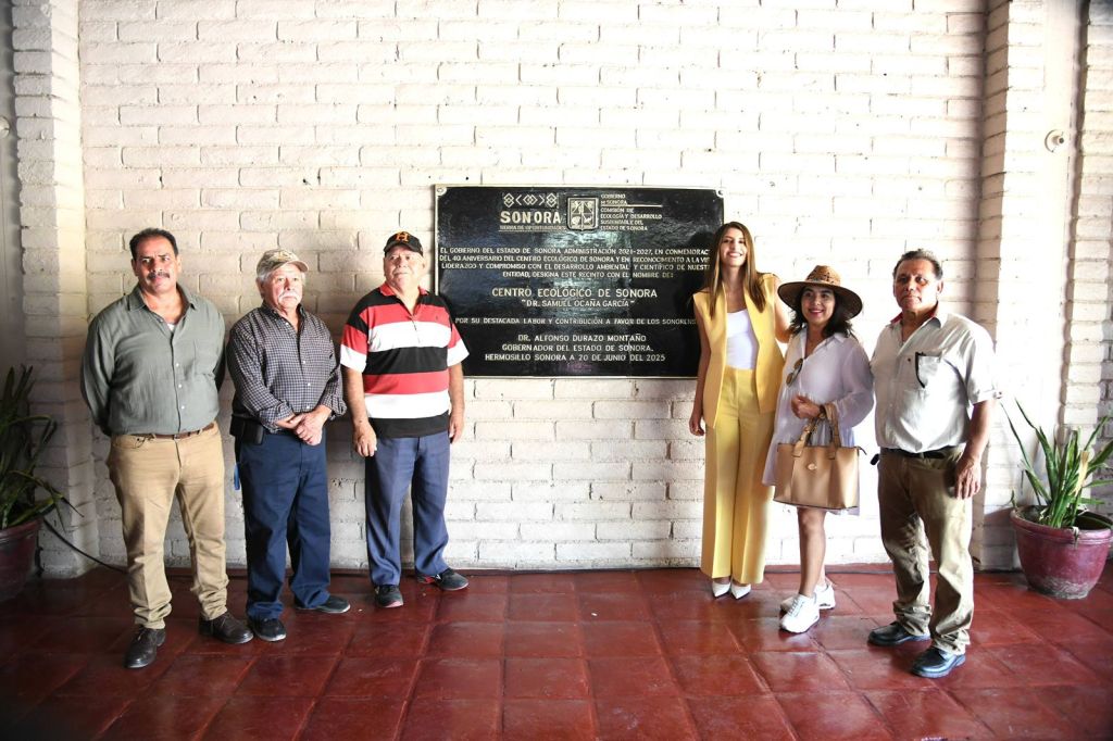Honra Gobernador Durazo legado del Dr. Samuel Ocaña con nombramiento del Centro&nbsp;Ecológico