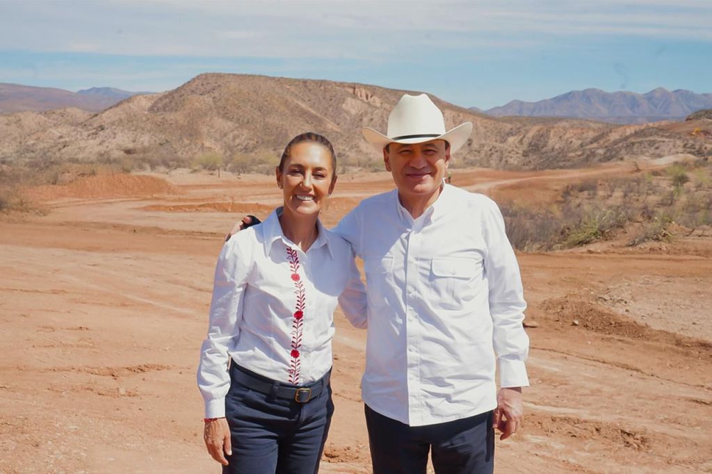 Gobernador Durazo y Presidenta Sheinbaum impulsan la conectividad rural en Sonora con carreteras y caminos&nbsp;artesanales