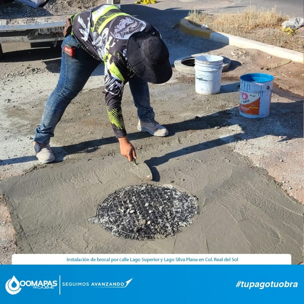 SIGUE LA RESTITUCIÓN DE BROCALES EN CAJEME:&nbsp;OOMAPASC