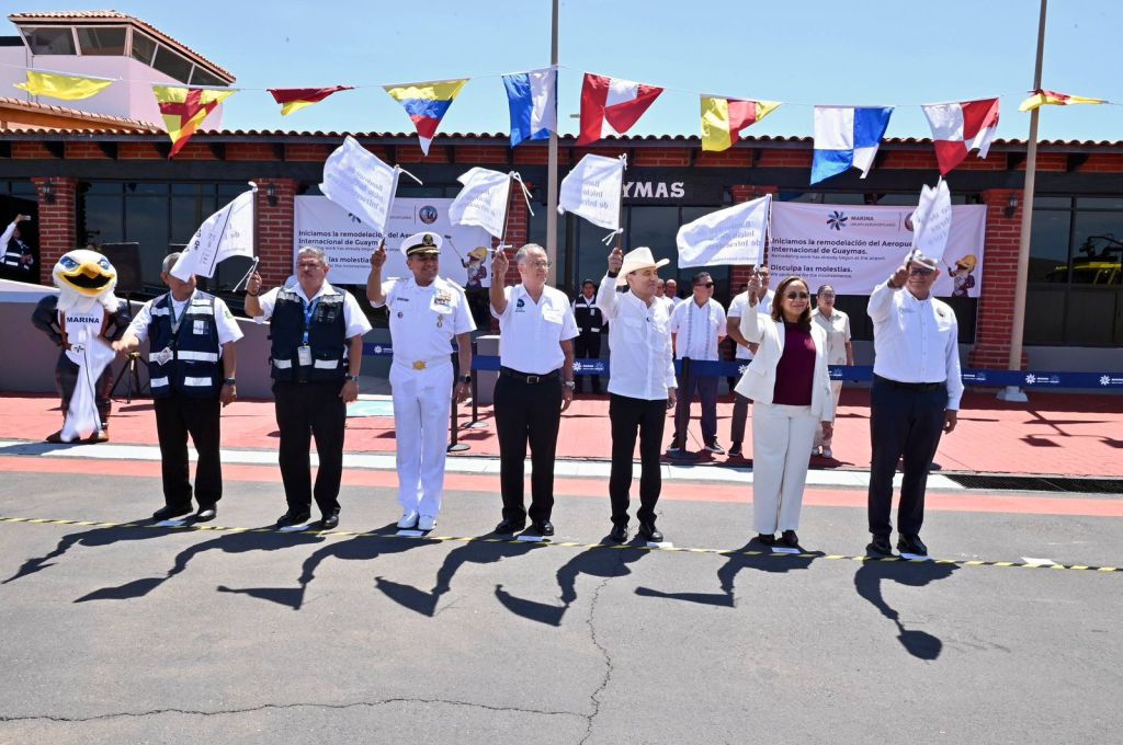 Arranca Gobernador Durazo modernización de Aeropuerto de Guaymas para potenciar inversión, turismo y&nbsp;comercio