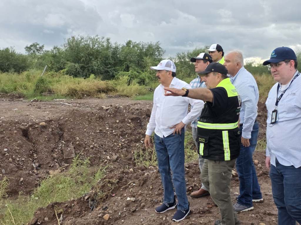 REALIZA JAVIER LAMARQUE RECORRIDO DE SUPERVISIÓN TRAS LLUVIAS EN&nbsp;CAJEME