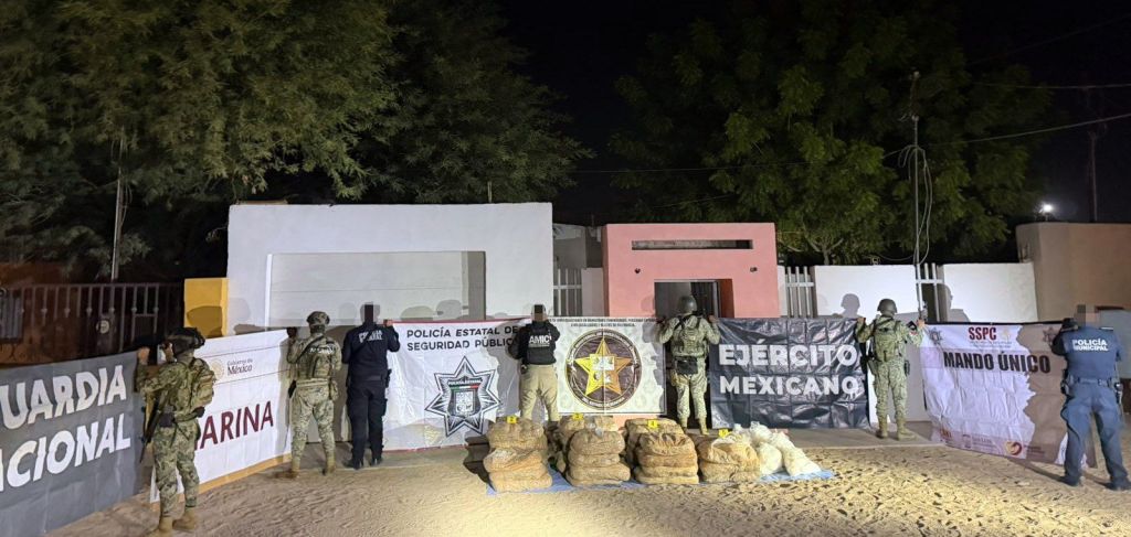 Mesa Estatal de Seguridad decomisa cerca de media tonelada de metanfetamina en operativos en San Luis Río&nbsp;Colorado