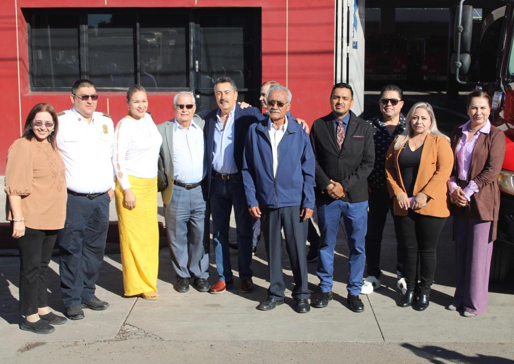 LAMARQUE ENTREGA EQUIPAMIENTO PARA FORTALECER LA PROTECCIÓN Y OPERATIVIDAD DEL DEPARTAMENTO DE BOMBEROS EN&nbsp;CAJEME