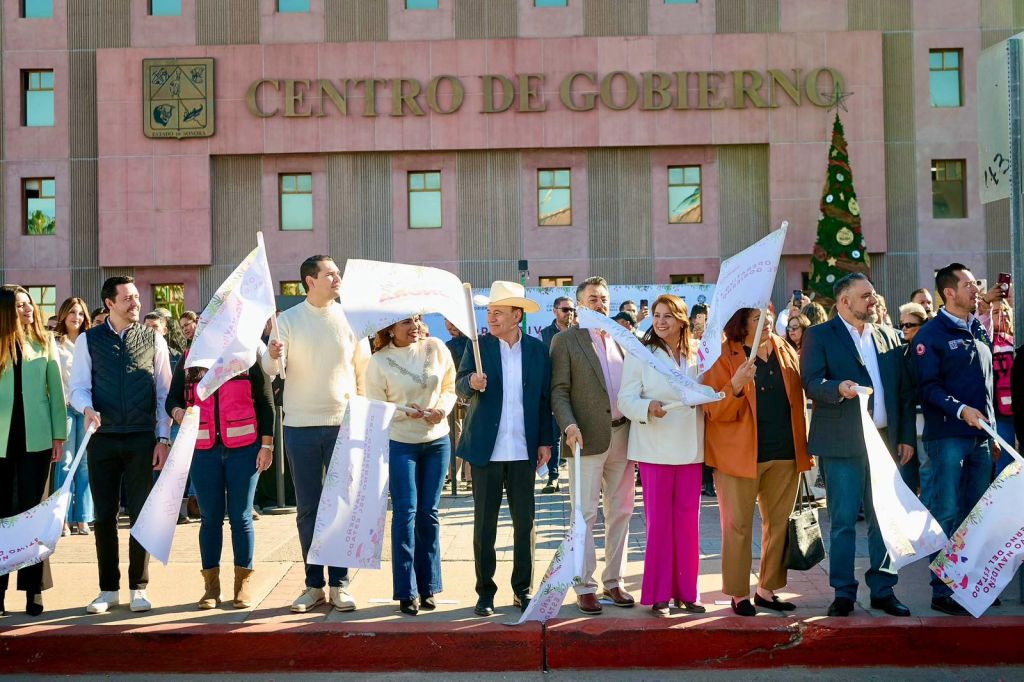Gobernador Durazo inicia Operativo Navideño con más de 250 mil apoyos para familias de todo el&nbsp;estado