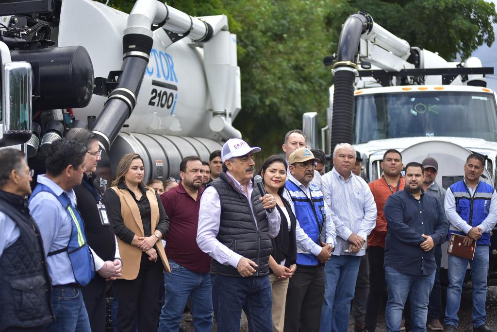 MÁS CAPACIDAD Y RESPUESTA: CAJEME ADQUIERE NUEVAS MÁQUINAS DE&nbsp;DESAZOLVE