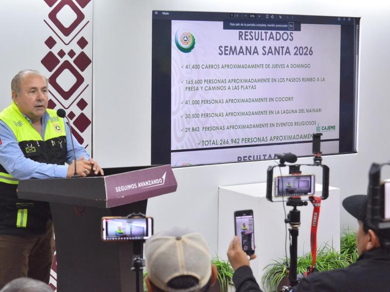 PRESENTA UMPC RESULTADOS DEL OPERATIVO DE SEMANA SANTA 2026 EN&nbsp;CAJEME