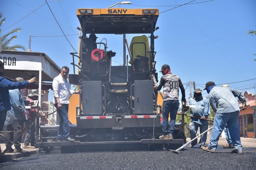 AVANZA PROGRAMA INTENSIVO DE REHABILITACIÓN DE PAVIMENTO EN&nbsp;CAJEME