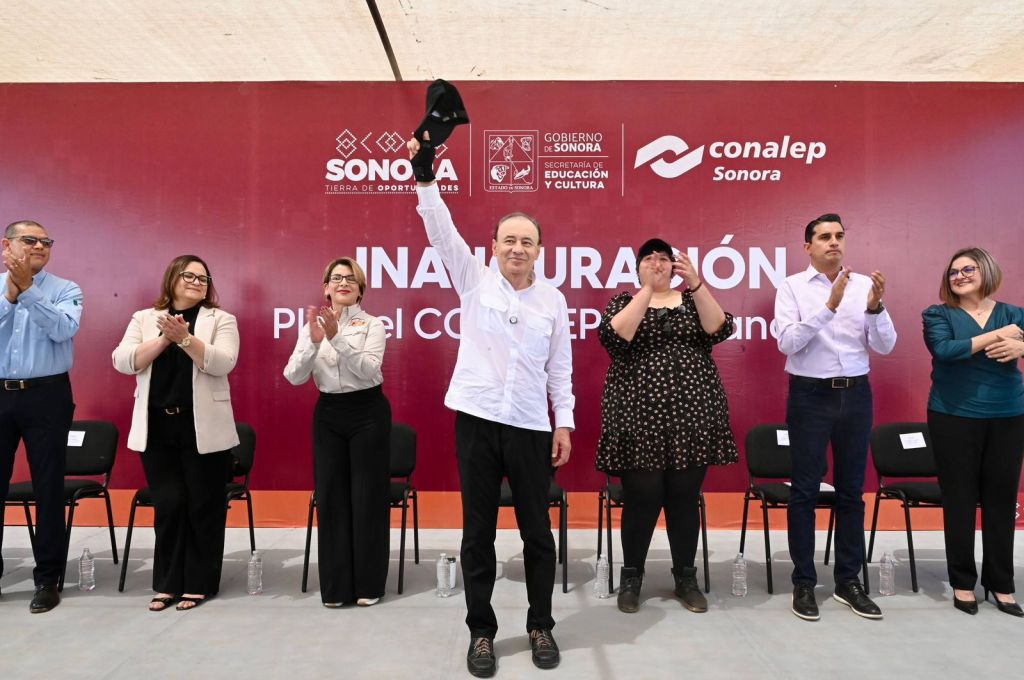Fortalece Gobernador Durazo acceso a preparatoria con nuevos planteles y más espacios en&nbsp;Sonora