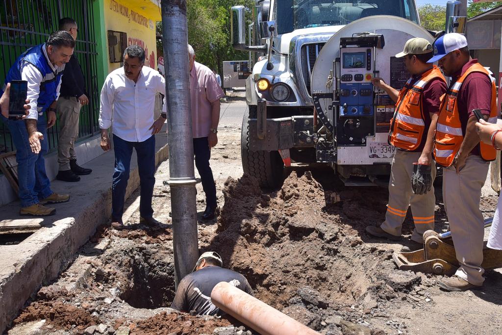 SUPERVISA JAVIER LAMARQUE REHABILITACIONES DE OOMAPASC, FORTALECE ATENCIÓN Y MANTENIMIENTO HIDROSANITARIO EN&nbsp;CAJEME