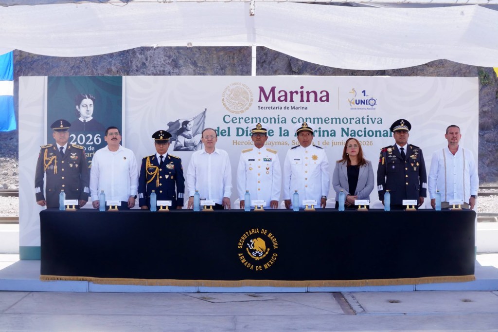 Gobernador Durazo conmemora el 84 aniversario del Día de la Marina&nbsp;Nacional