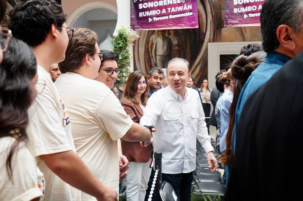 Durazo impulsa futuro tecnológico de Sonora con tercera generación de estudiantes sonorenses rumbo a&nbsp;Taiwán